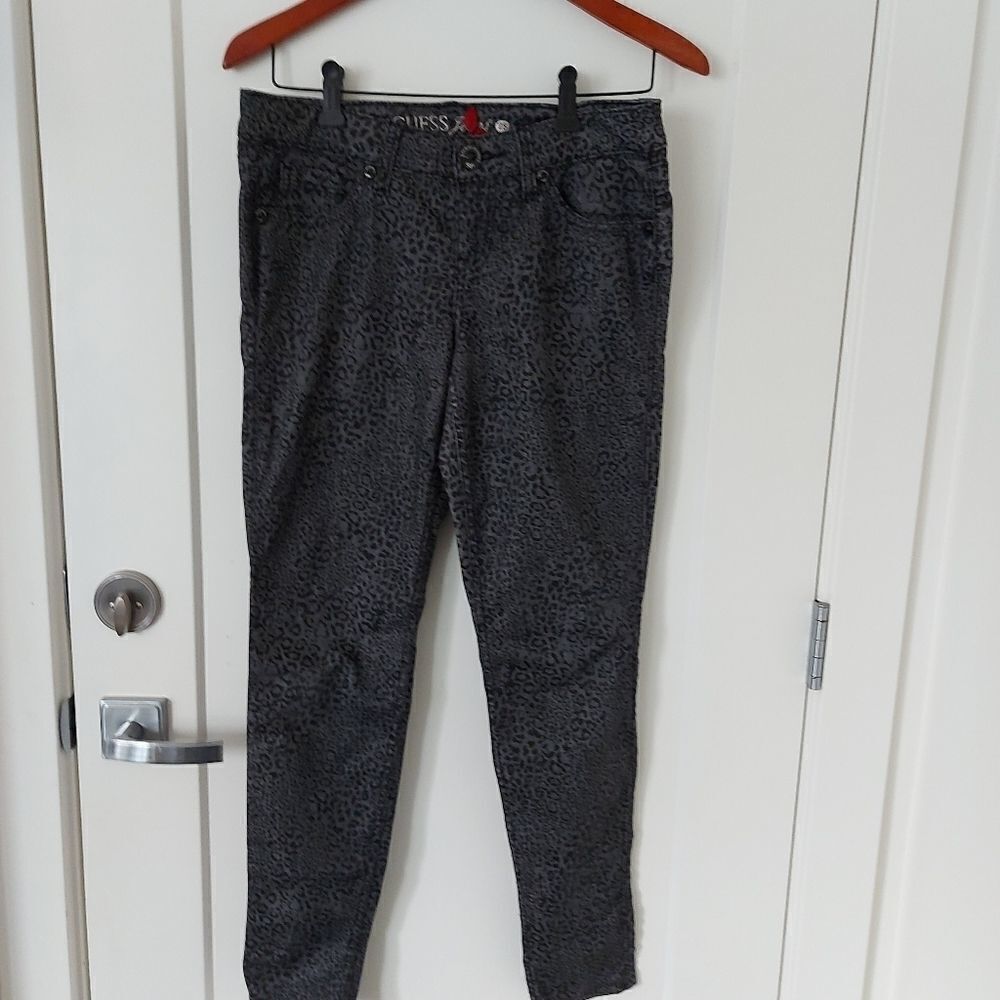 GUESS animal print pants